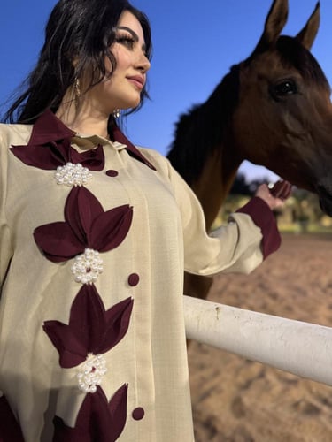 جلابيه قطن هندي