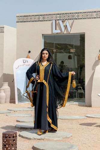 فستان نجدي قطعتين