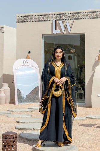 فستان نجدي قطعتين