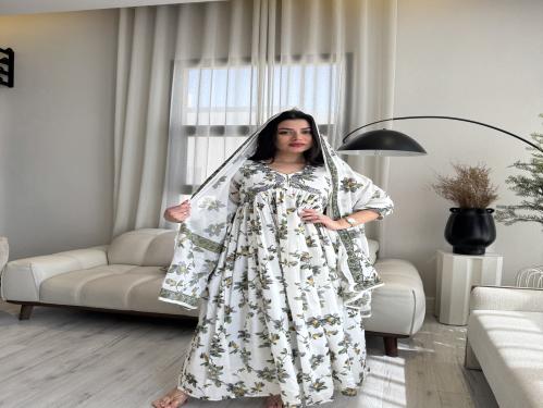 قطن هندي مع شال