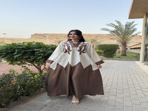 جلابية قماش باربي