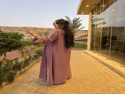 جلابيه مطرزه