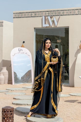 فستان نجدي قطعتين