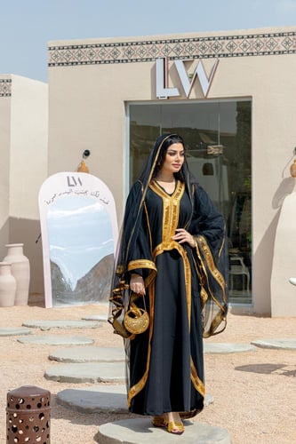 فستان نجدي قطعتين