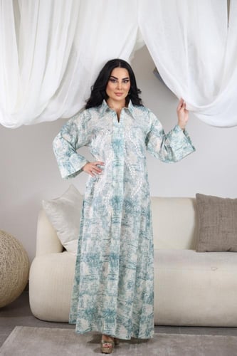 جلابيه لينن مع شك