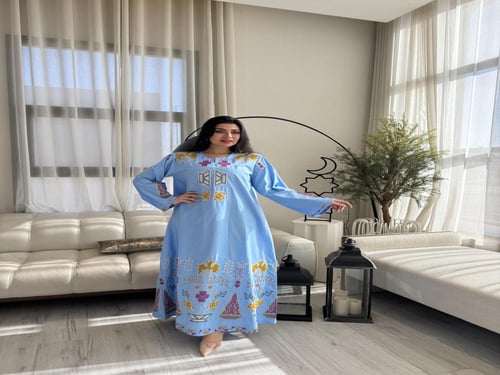 جلابيه قطن هندي