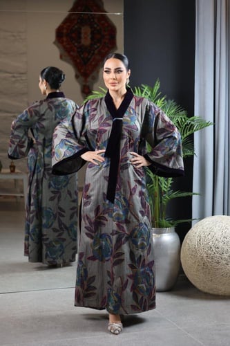 جلابيه مع مخمل