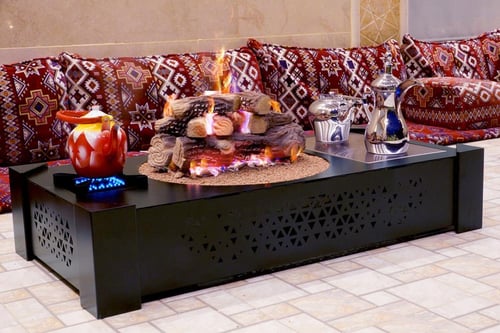 موقد نار حاتم - المشب