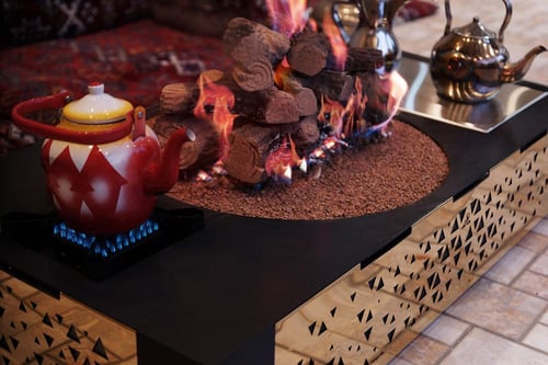 موقد نار حاتم - الذهبي