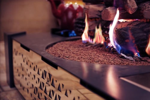 موقد نار حاتم - الذهبي