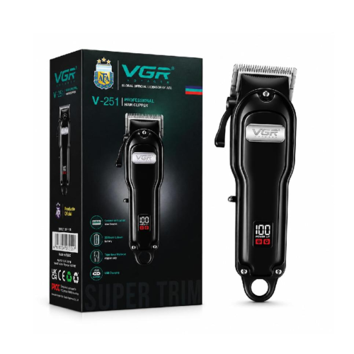 ماكينة حلاقة الشعر اللاسلكية الاحترافية للرجال VGR V-251