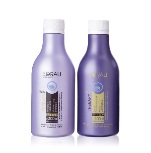 مجموعة شامبو وبلسم ثيرابي ليس من سورالي 2*300 ملي