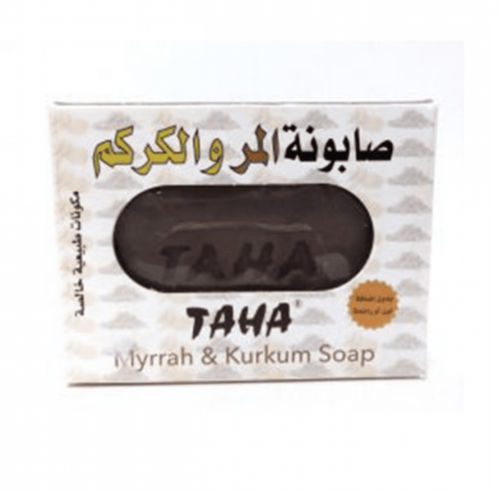 صابون المر والكركم للعناية بالبشرة من طه 125 جم