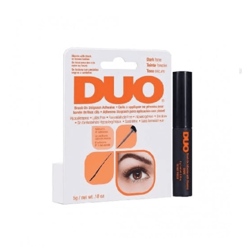 غراء رموش ديو ريشة لون اسود