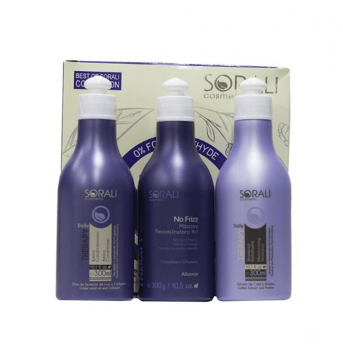 مجموعة علاج البروتين ثيرابي ليس 3 في 1 من سورالي 3...