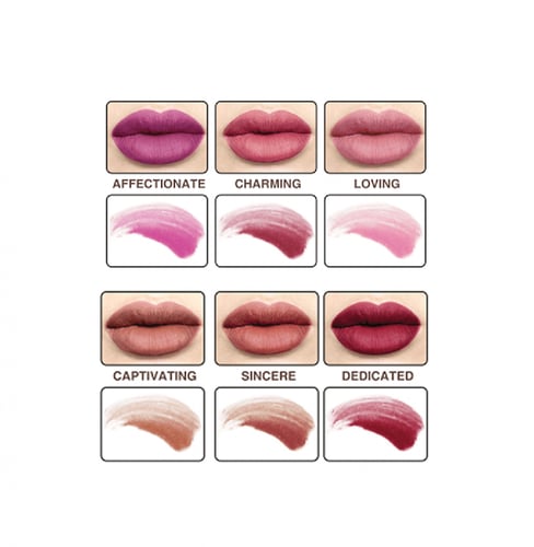 ذا بالم مجموعة احمر شفاه سائل ميت مات هيوز 5