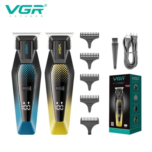 ماكينة حلاقة احترافية بشاشة رقمية للشعر واللحية VGR V-196