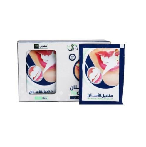 مناديل تنظيف الأسنان من مدى حياة - 12 منديل