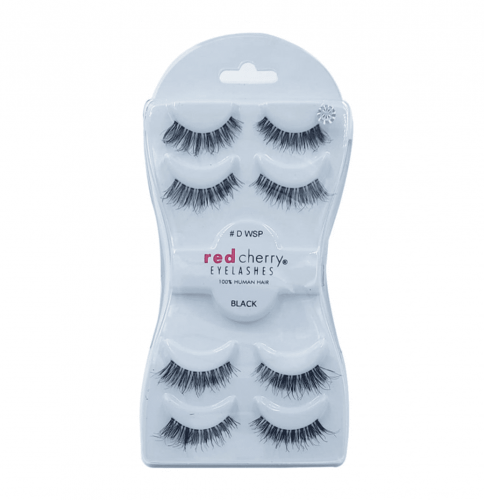 طقم رموش صناعية 4*1 ريد شيري - DWSP