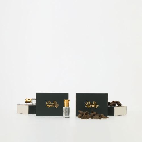 باقة أوقيتين عود كلمنتان لدن + 2 مسك الختام