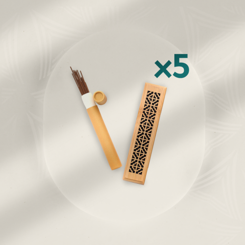 (5 مباخر + 150 عود كمبودي )