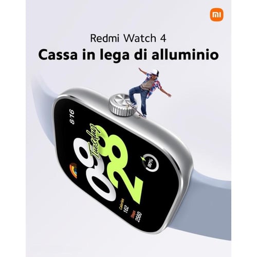 شاومي ريدمي حزام ساعة ذكية 4 - شاشة 1.97 بوصة - أس...