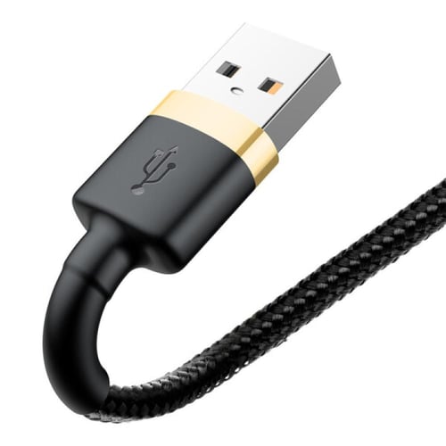 بايسوس Cafule كابل USB-A - Lightning مضفر - 2 متر...