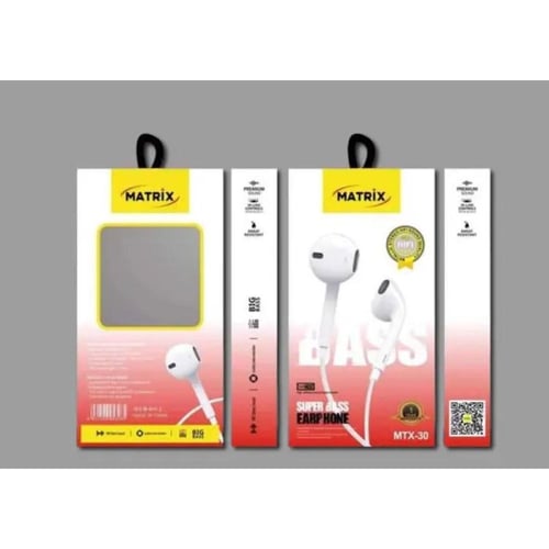 ماتريكس سماعات سلكية بمنفذ Type-C - طول 1 متر - أب...