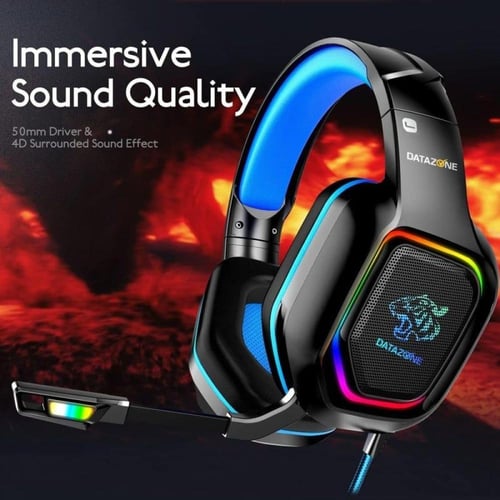 داتا زون G2200 سماعات ألعاب سلكية احترافية مع مايك...