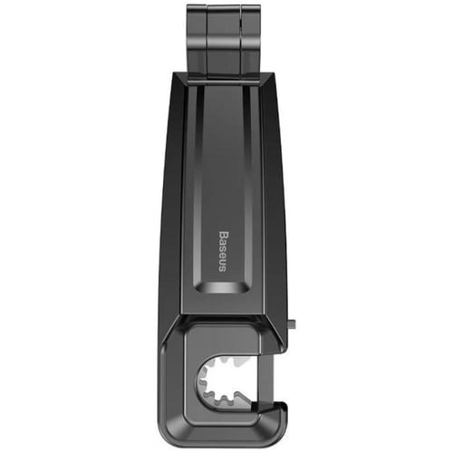 باسيوس حامل هاتف للمقعد الخلفي للسيارة - أسود