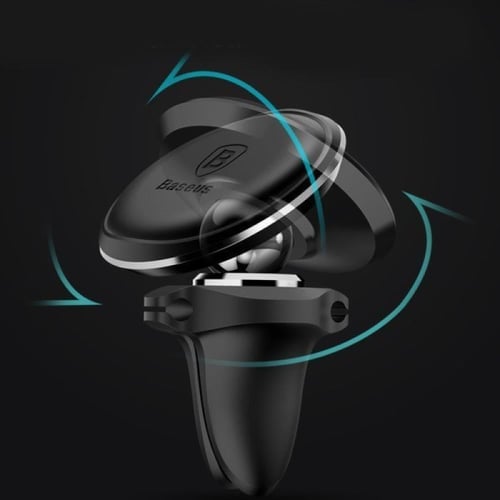 بايسوس حامل موبايل مغناطيسي للسيارة مع مشبك كابل م...