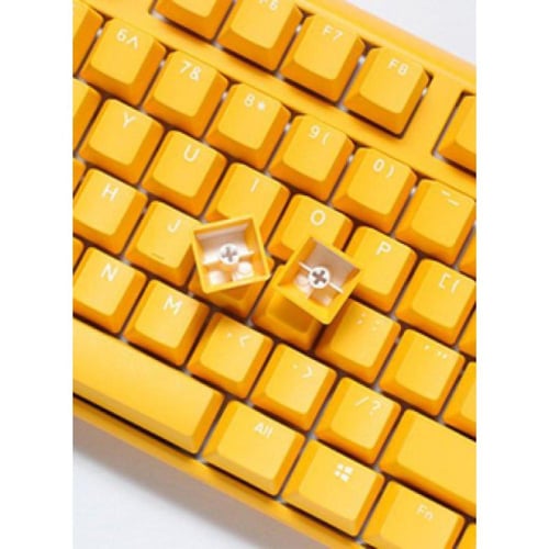 داكي ون 3 لوحة مفاتيح ألعاب ميكانيكية - نقر- أصفر