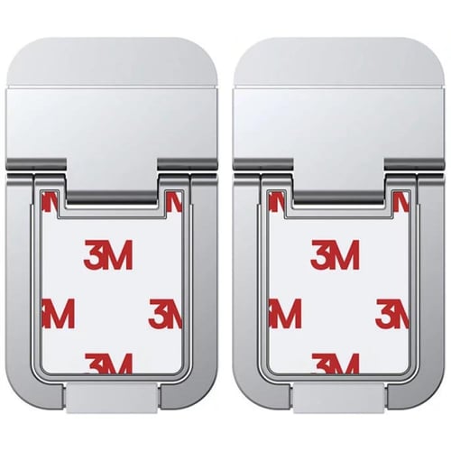 بايسوس طقم حامل لابتوب قابل للتعديل - قطعتين - فضي...