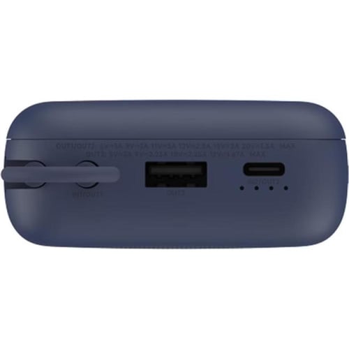 شاومي باور بانك مع كابل مدمج 20000 mAh بقوة 33 واط...