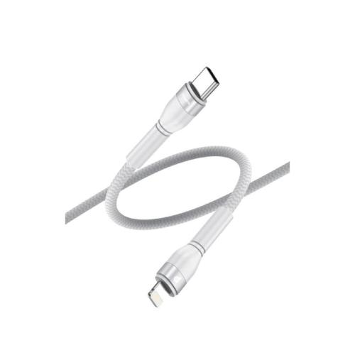 باور ان كابل Type-C إلى Type-C - بطول 1 متر - قماش...