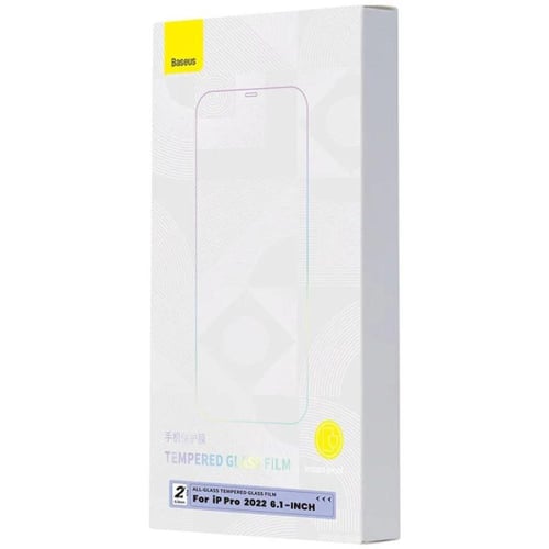 بايسوس واقي شاشة 0.3 مم من الزجاج المقوى لجهاز آيف...