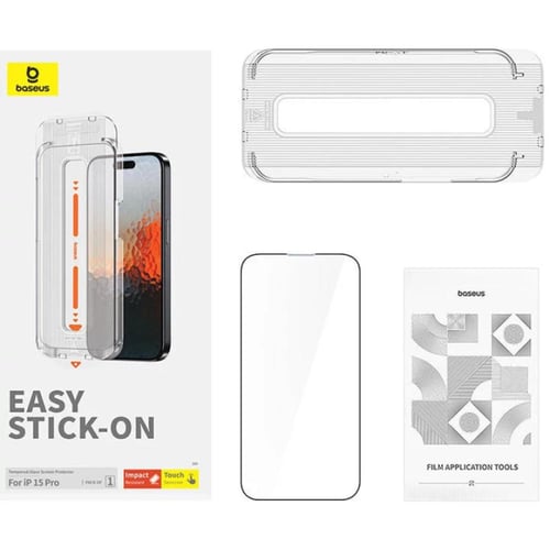 بايسوس Sapphire Series HD واقي شاشة من الزجاج المق...