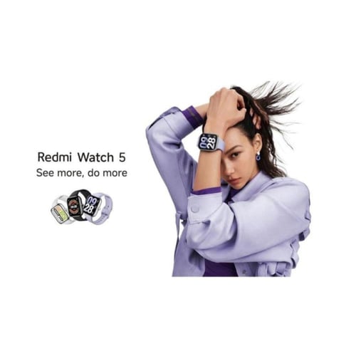 شاومي ريدمي ساعة واتش 5 - أسود - BHR9389GL