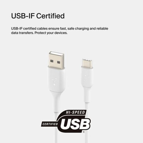 بلكين BoostCharge كابل USB-C إلى USB-A بطول 2 متر...