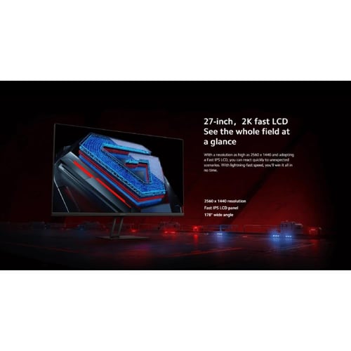 شاومي شاشة ألعاب G27Qi مقاس 27 بوصة 180 هرتز 2560x...