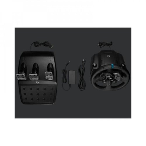 لوجيتك G923 عجلة ودواسات سباق - أسود