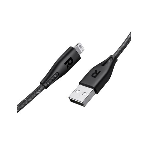 راف باور كابل USB A إلى Lightning - طول 1.2 متر -...