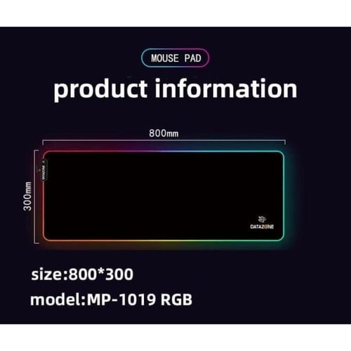 داتا زون ماوس باد ألعاب بقاعدة سميكة وتصميم مطاطي...