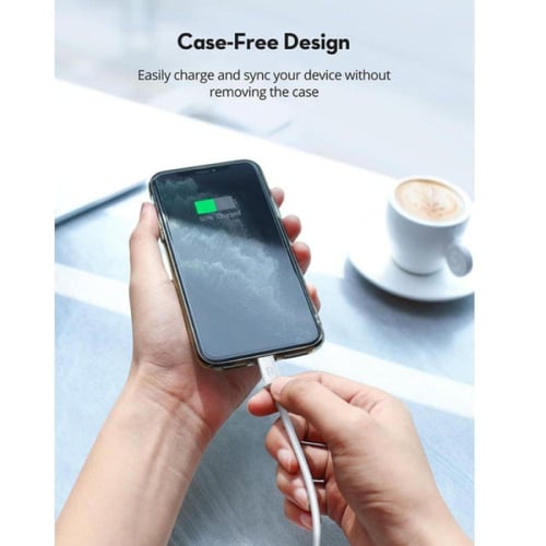 راف باور كابل Type-C إلى Lightning مصنوع من مادة T...