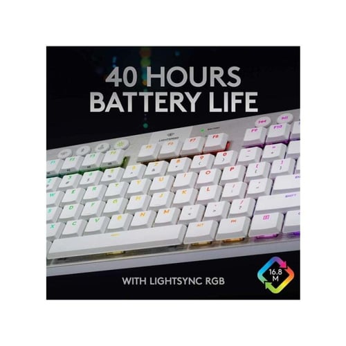 لوجيتيك لوحة مفاتيح G915 تي كيه إل ميكانيكية لاسلك...