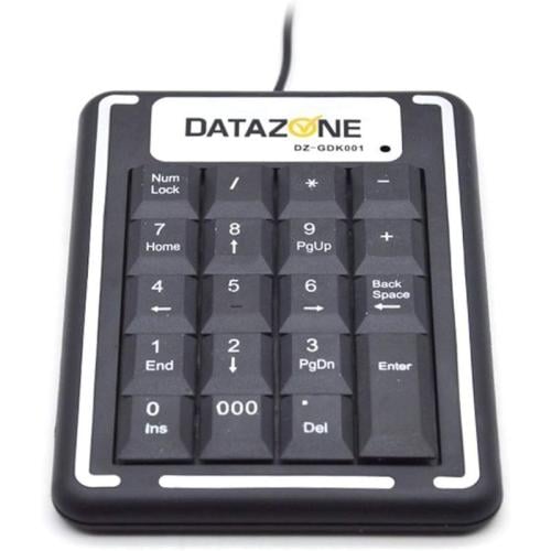 داتا زون لوحة مفاتيح رقمية صغيرة USB-C قابلة للسحب...