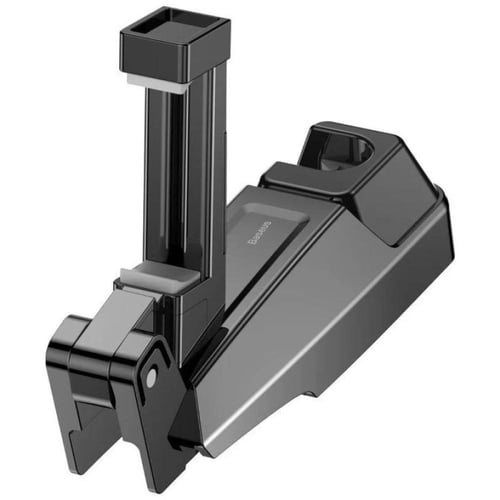 باسيوس حامل هاتف للمقعد الخلفي للسيارة - أسود