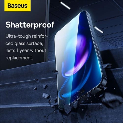 بايسوس واقي شاشة 0.3 مم من الزجاج المقوى لأجهزة آي...