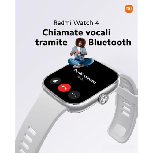 شاومي ريدمي حزام ساعة ذكية 4 - فضي - BHR7848GL