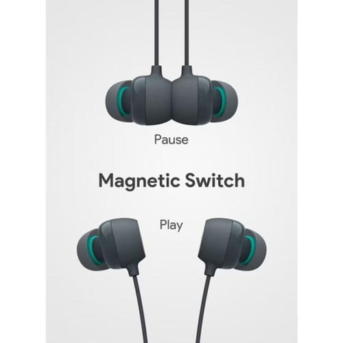 أوكي سماعة بادز لاسلكية بنمط حول الرقبة - رمادي -...